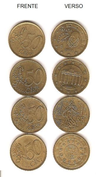 Moedas de EURO