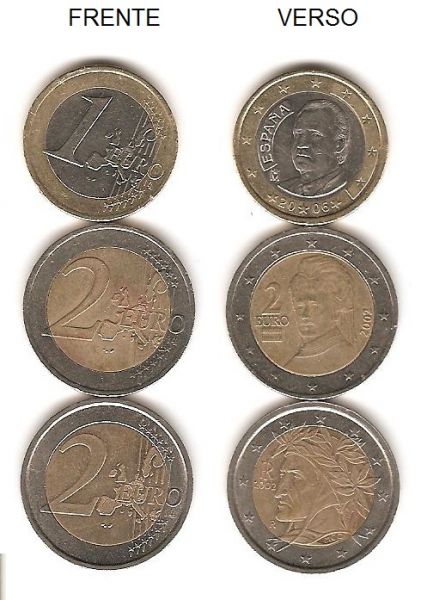 Moedas de EURO