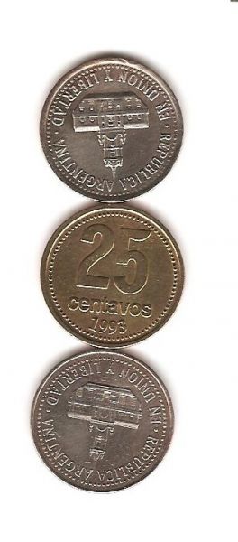 Moedas de Pesos Argentino